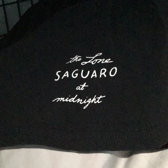 THE ORIGINAL LONE SAGUARO UNISEX BLACK T-SHIRT - Picture 7 of 7